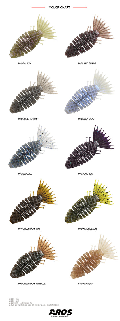Aqua Gill 3.5 Inch