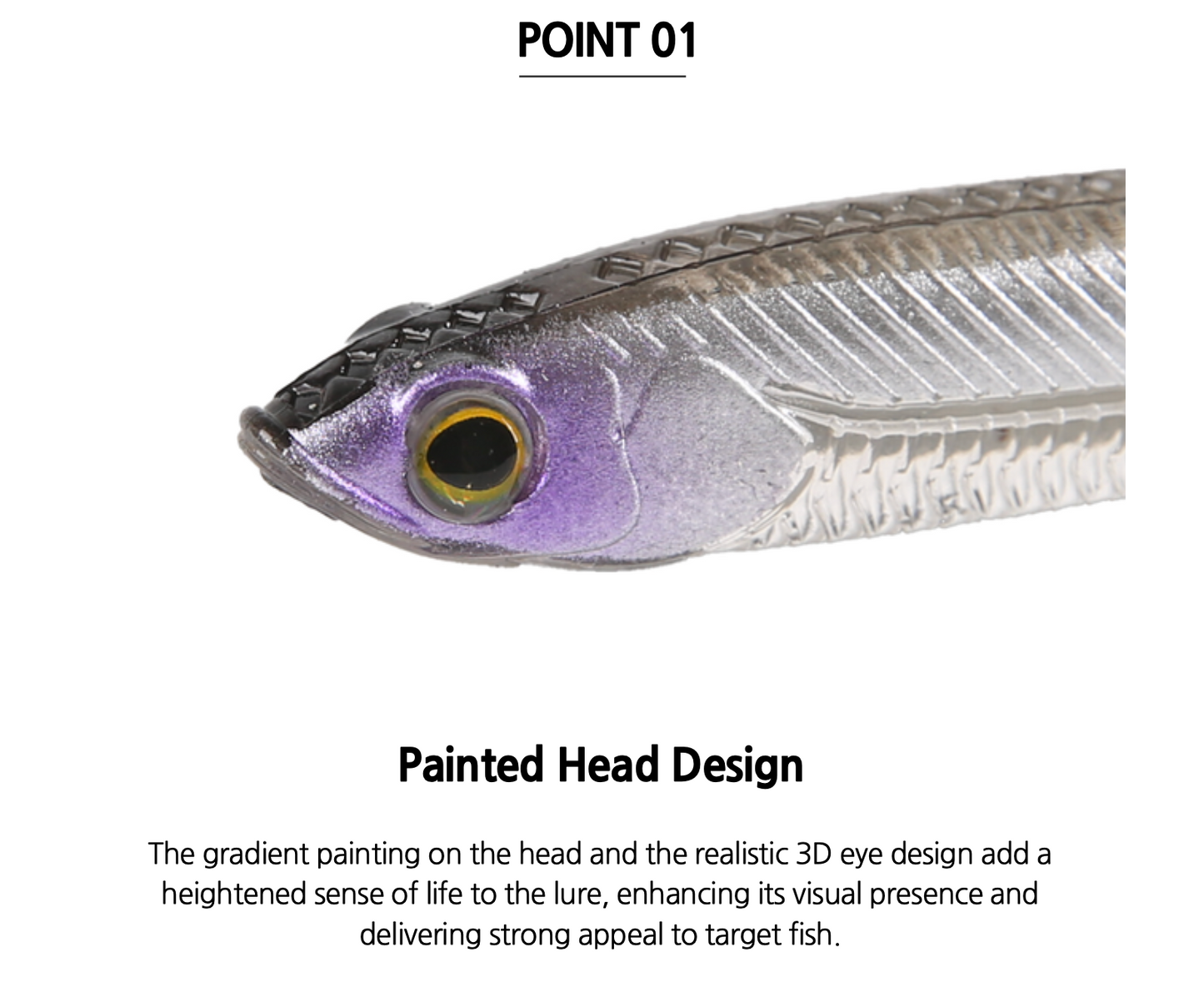 Roll Shad 4 Inch