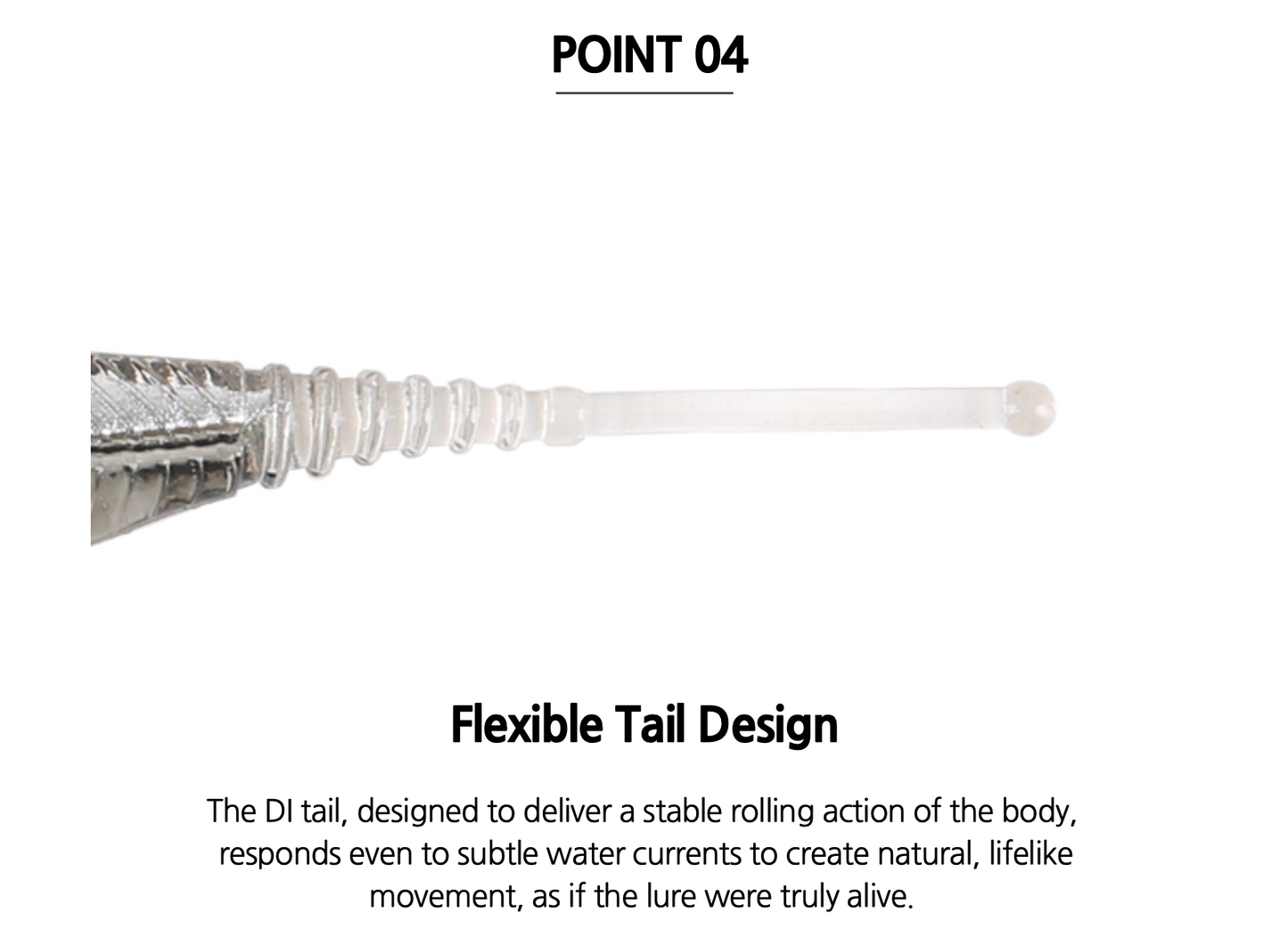 Roll Shad 4 Inch